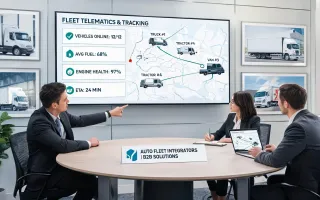 Fleet telematics and tracking integrators